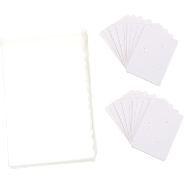Stk. Papir Ørering Display Tags Papholder Kort
