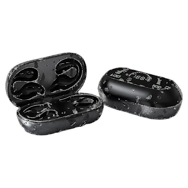 Öronklämma Hörlurar Bluetooth Benledning, Smärtfri Bekväm Trådlös Hörlurar Ty-yuhao black