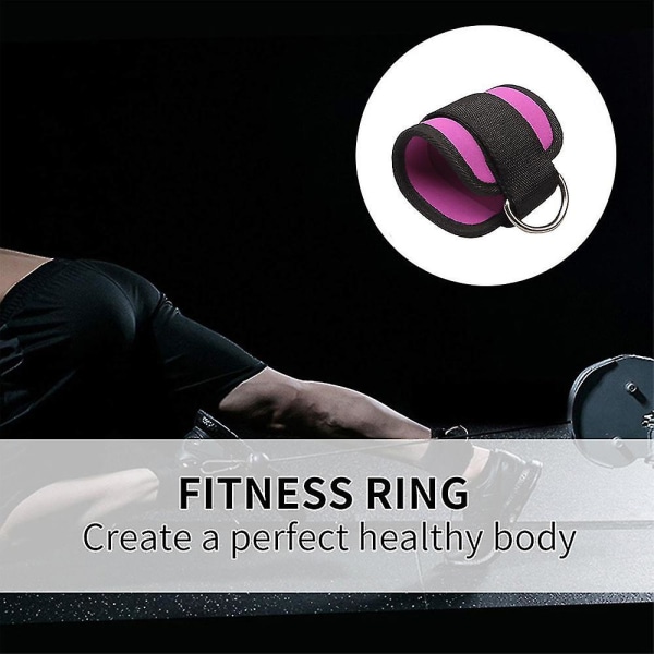 1 Par Ankelstropper for Kabelmaskin Kickbacks, Glute Trening