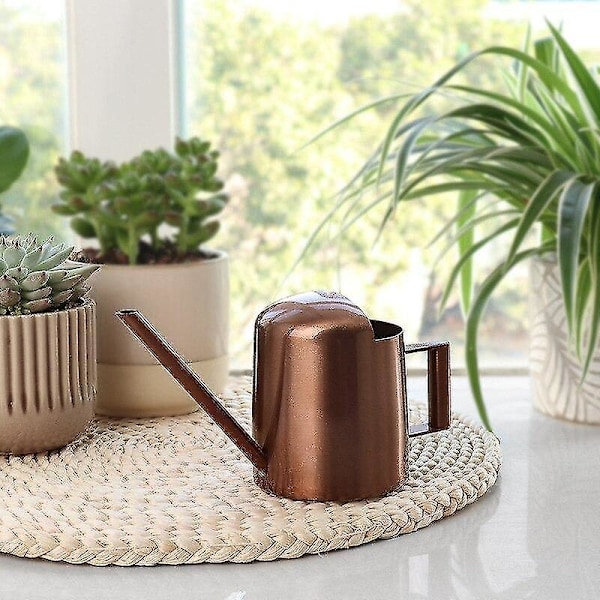 300ml Elegant Cylindrisk Kande i Rustfrit Stål