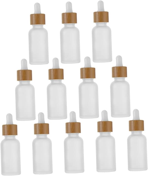 Eterisk olje dråpeflasker med syntetisk materiale 12 stk 10 ml påfyllbare dispenserflasker