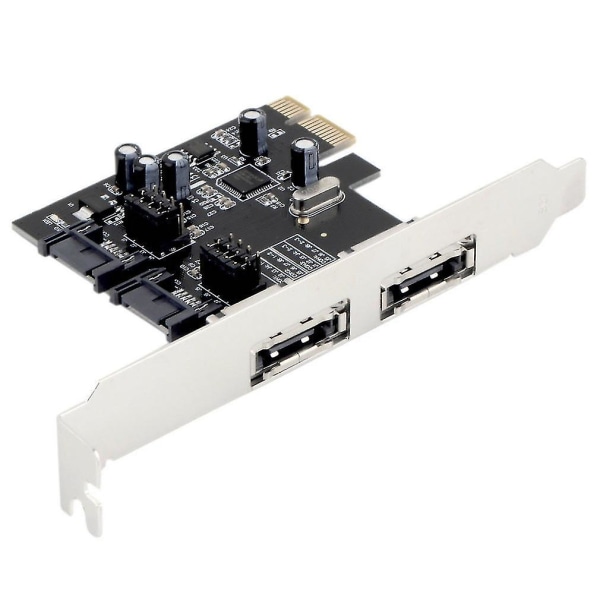 PCI-e til SATA3.0 Pcie Sata3 Utvidelseskort Adapter