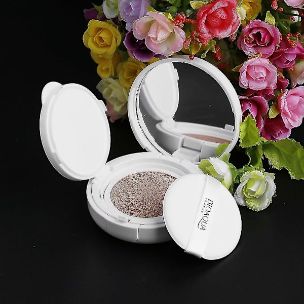 Rund Hovedbørste Kvinder Makeup Bærbar Foundation Kosmetik