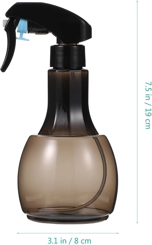Hårvannforstøver 400 ml plastsprayflaske høytrykksvæskesprøyte