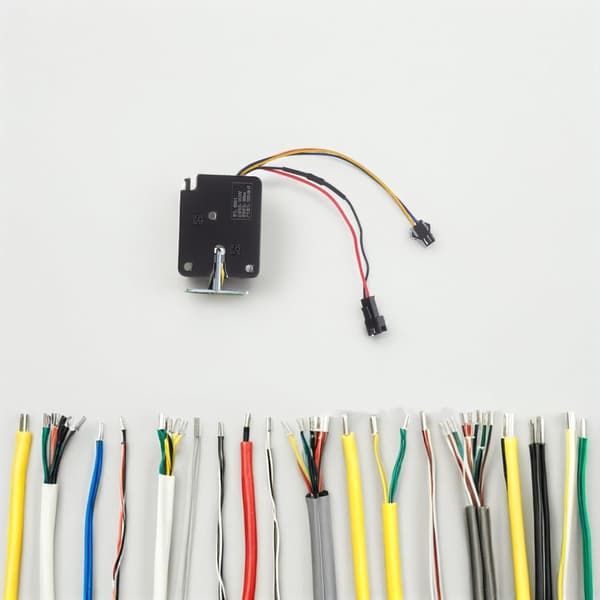Elektrisk Kontrollås Dc12V Mini Servodørlås med Deteksjonsbryter