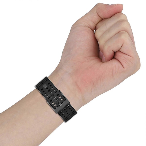 Sportarmband för Suunto Vertical/9 Peak Pro/9 Peak/5 Peak, 22mm Silikonarmband Black
