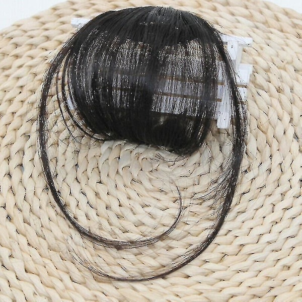 Thin Air Fringe Bangs Hair Clip On Foran Hairpiece Fake Hair Extensions