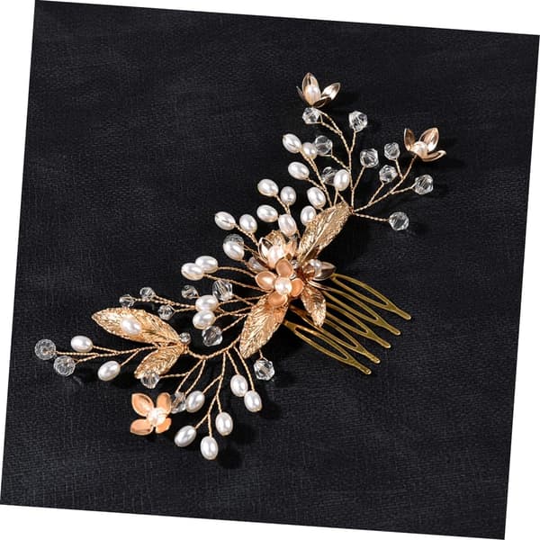 Glitrende Rhinestone Brudehårkam til Bryllup Elegant Hårpynt