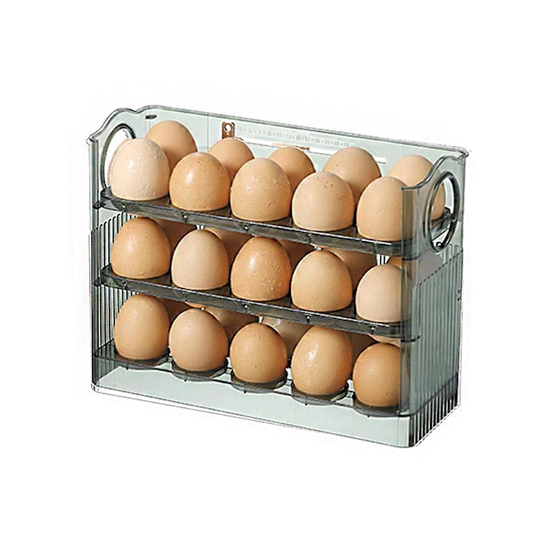 Totally Kitchen Jääkaappimunanpidin 30 Munalle
