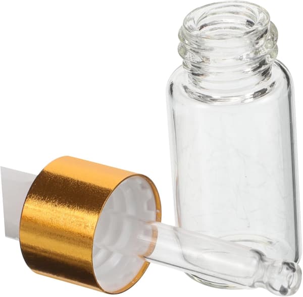 15 stk glassdråpeflasker 4 ml små påfyllbare beholdere for eteriske oljer