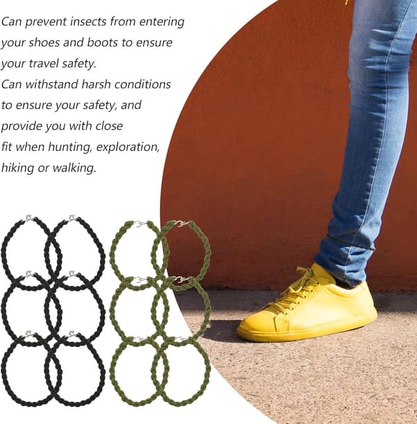 12 st multifunktionella elastiska blusningsband benband för utomhuscamping och cykling