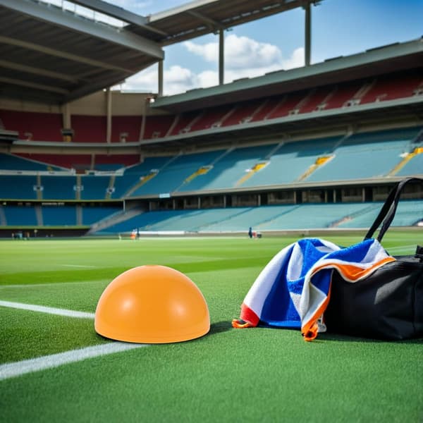 2 st fotbollsagilitystångshållare, viktad plaststångsstöd