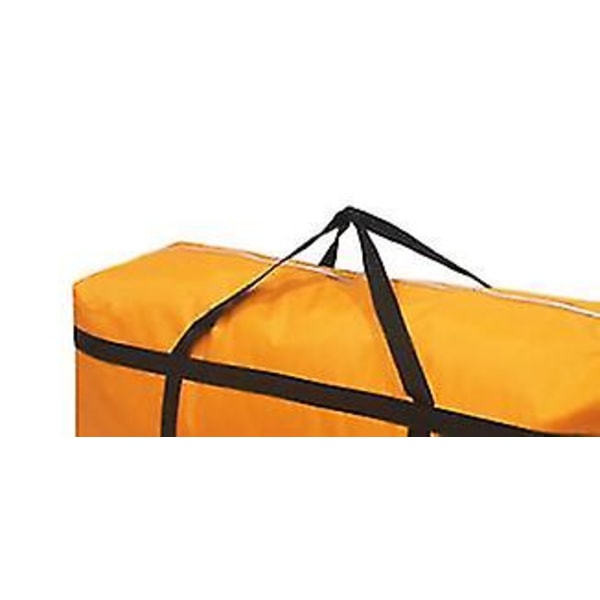 Ekstra stor rejsetaske Bagage Stor kapacitet flyttehusbagage|foldelige opbevaringstasker (orange)