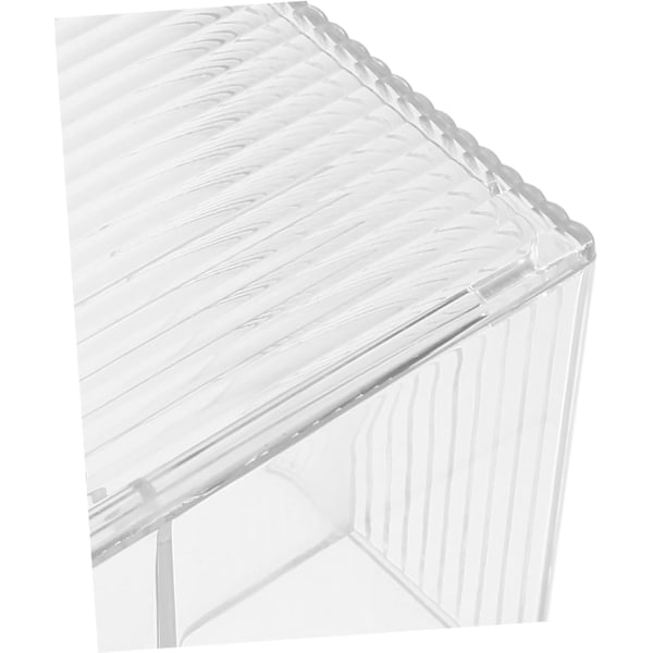 Makeup Holder Vatrondelholder Vatpindeboks Sikker Materiale Opbevaringsboks Pladsbesparende Organizer