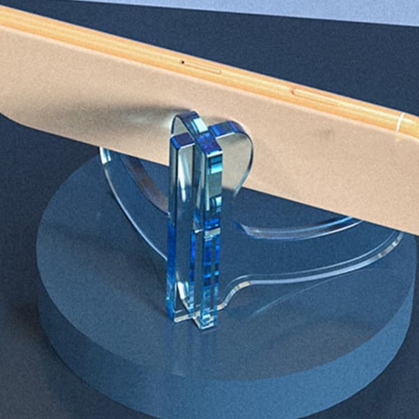 DIY Silikone Telefonholder Form til Epoxyharpiks Håndværk Manuel Silikoneform