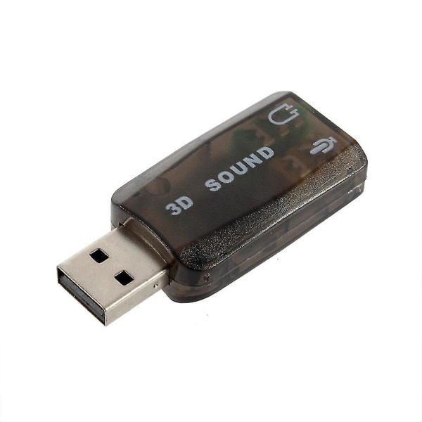 USB2.0 Ljudheadset Mikrofon Jack Konverterare