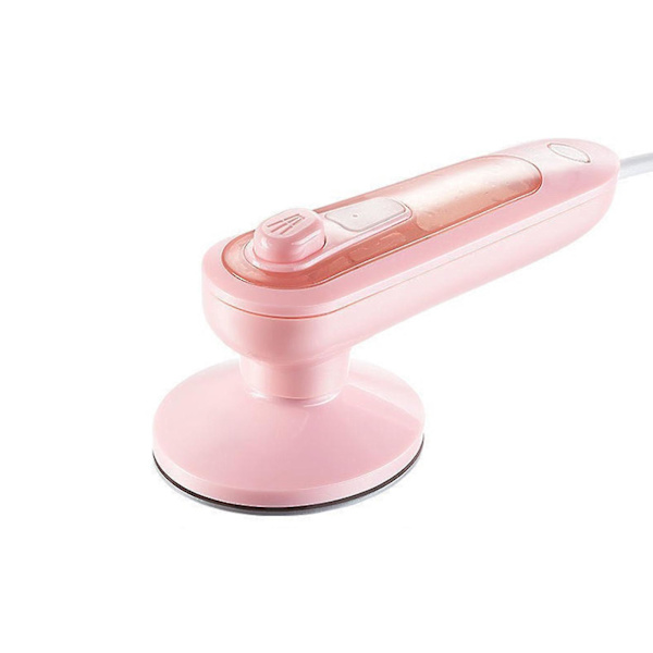 1 stk damp/tørr håndholdt mikro dampstrykejern klær dampmaskin mini strykejern rask rynkefjerning for husholdning sovesal reise rose EU
