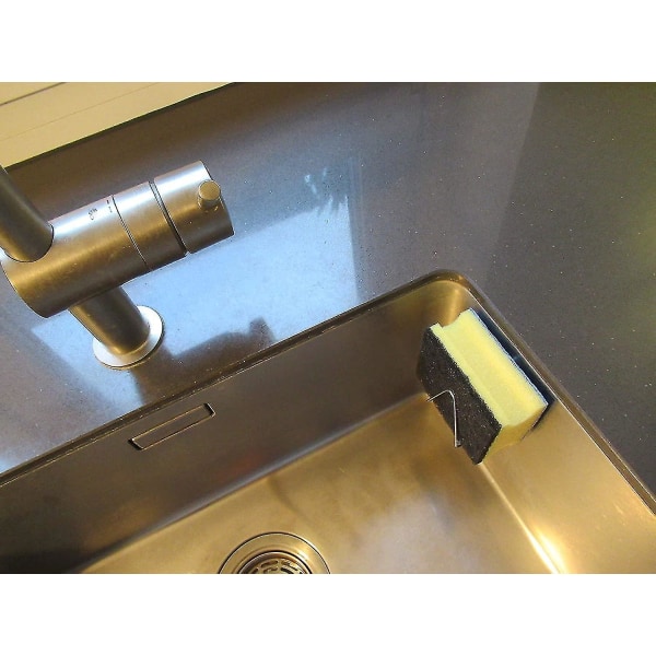 Svampholder Vask Magnetisk - Klutholder Kjøkkenredskapsholder 6 X 6 X 5,5 cm Wigslar