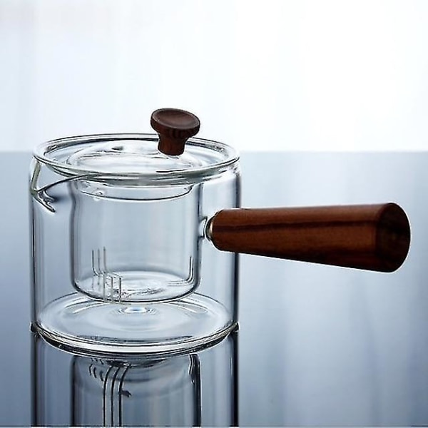 Gjennomsiktig glass te vannkoker Creative Black Tea Pot 730e | Fyndiq