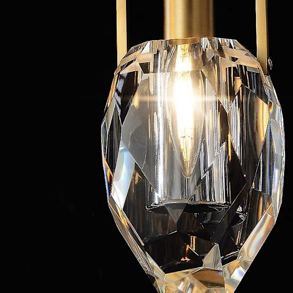 LED-pendellamper i kobber, industriell stil, bardekorasjon