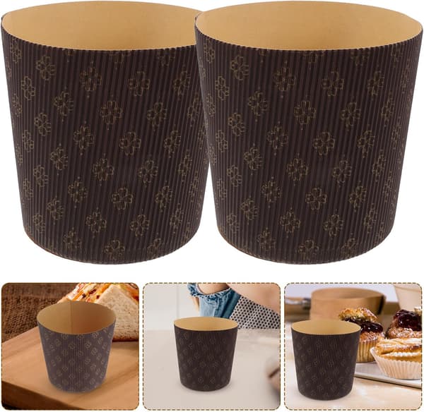 25 stk. Cupcake Muffinsforme Bageforme Små Kageforme Papir Elegant Udseende