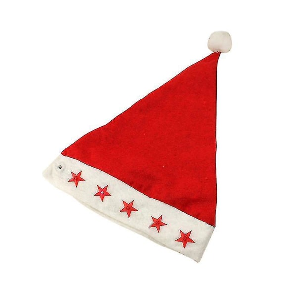 Christmas Five Stars Flash Hat