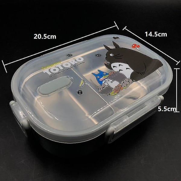 304 rustfrit stål Totoro termisk madkasse