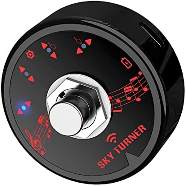 51 Musikkpedal Håndmodell Gitar Flip Tablet Smartphone Gitar Ukulele Piano Fiolin Scene