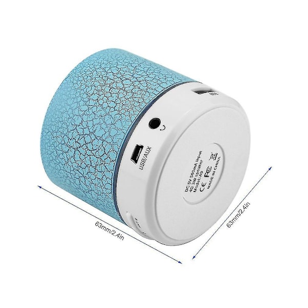 Erinomainen ääni, suuri 45 mm kaiutin, pieni Bluetooth-kaiutin