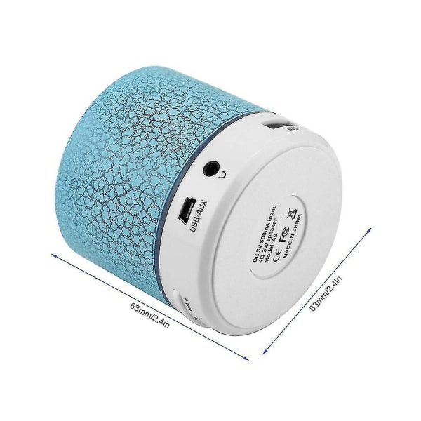 Fantastisk lyd Stor 45mm Driver Mini Bluetooth Højttaler