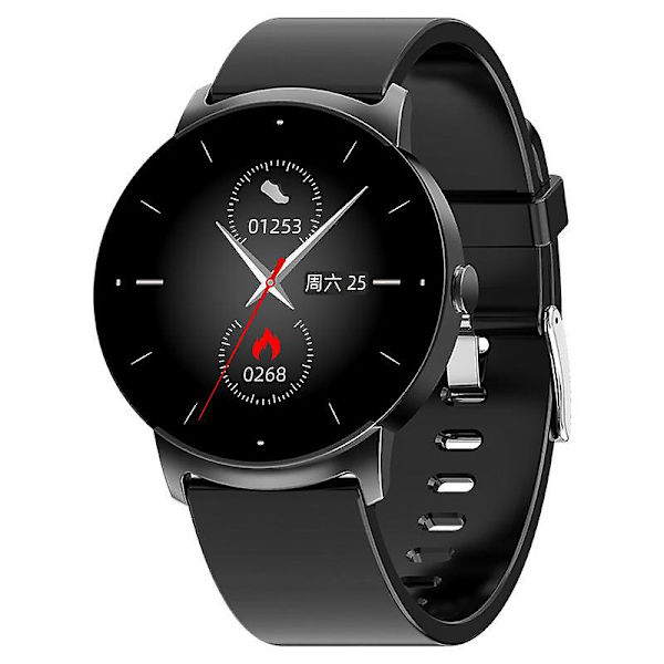 Smartwatch Armband Hjärtfrekvens Blodtryck Blodsocker NFC Access Control KS02 Smart Silver