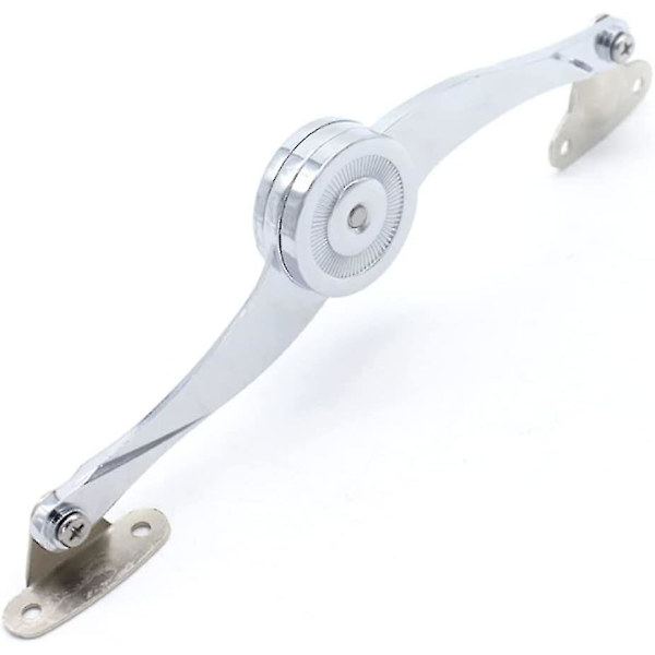 Stöd gångjärn justerbar lock hålla mjuk stängning gångjärn zinklegering långsam buffert (silver) (1 st)