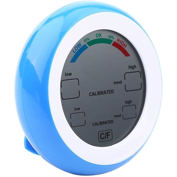 Digital LCD Temperaturtermometer Hygrometer Trådløs Elektronisk Temperatur Fugtighedsmåler