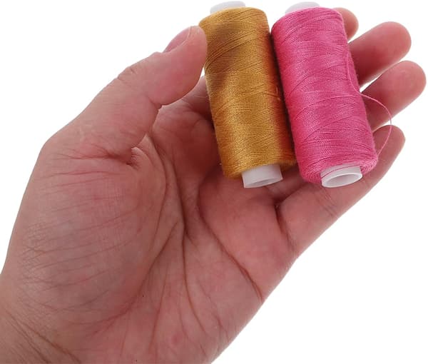 36 stk. sytråd i polyester til håndsøm, broderi, undertråd, gør-det-selv-håndværkstilbehør