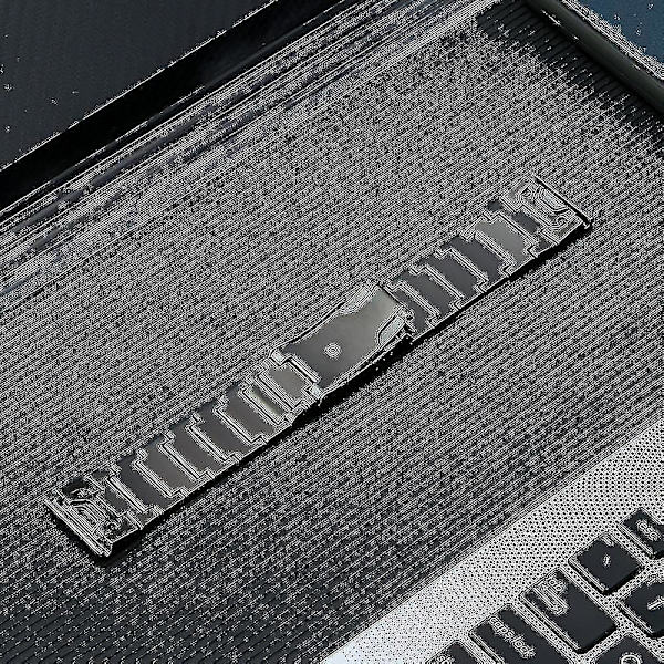 Urrem til Garmin Tactix 7 Pro/fenix 7x/6x Pro, 26mm 5-leds titanium stål urrem Grey