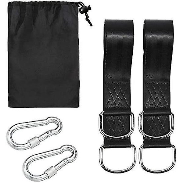 Swing Strap Ulkoilma Puun Ripustushihnojen Sarja Soljet Karabiinit