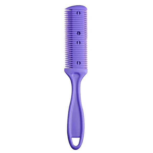 Hårklippingskam med 2 blader, solid, ergonomisk håndtak, frisørverktøy, ny