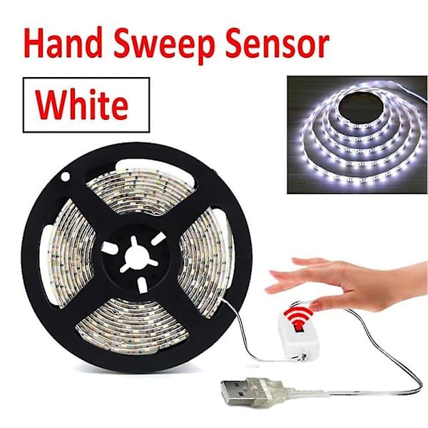 LED-remsa Bakgrundsbelysning USB Rörelsesensor 5m DC5V Handrörelse