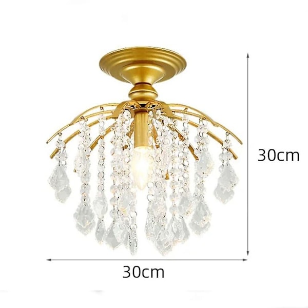30cm Taklampe i Øydesign, Metall, Moderne, 220-240v