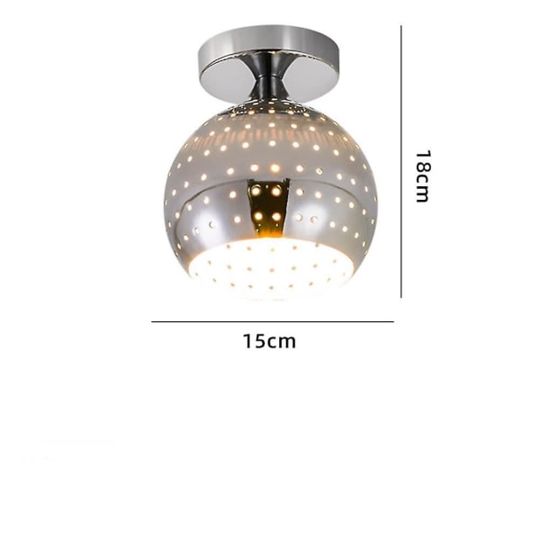 15 cm Island Design Loftslamper Metal galvaniseret