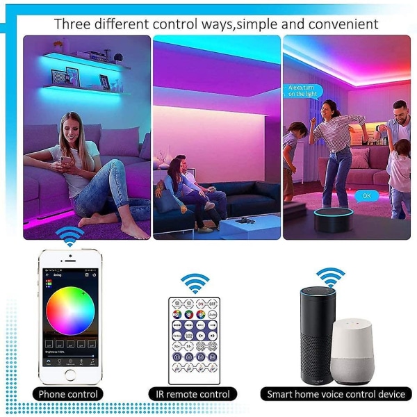 Smart Wifi Led Light Controller Fjärrkontroll Pixel For Strip