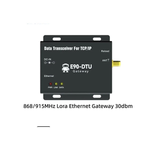 E90-dtu(900sl30-eth) Lora 868mhz 915mhz 30dbm Sx1268 Ethernet Trådlös Modem Transparent Transmissi-yuhao