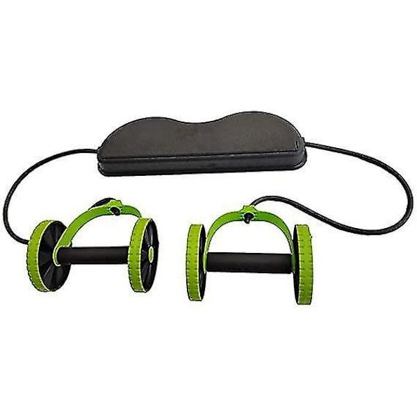 Full Body Power Workout Maskine Modstandsband Ab Wheels Roller