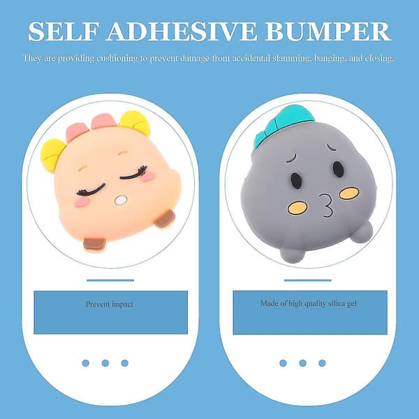 Dörrstopplampa Väggskydd D (3-pack)