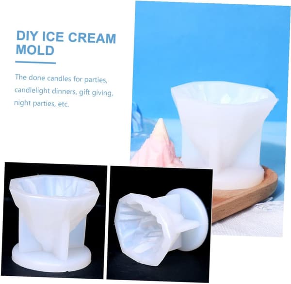 Silikon isfjellform DIY is og såpelaging form for håndverk baking