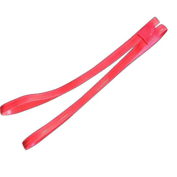 5 stk. Mode Kvinder Pige Dobbelt Elastisk Hårbånd Watermelon Red