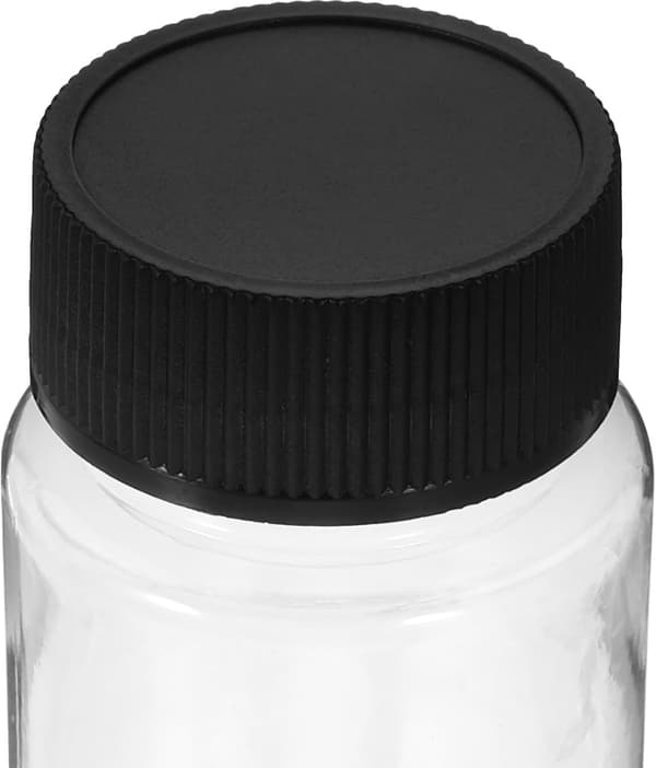 12 st 50 ml PET-provflaskor med skruvkorkar, påfyllningsbar design med bred öppning