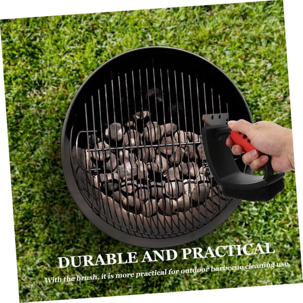 Grillin puhdistusharja, teräslankainen grilliharja, grillinpesuharja