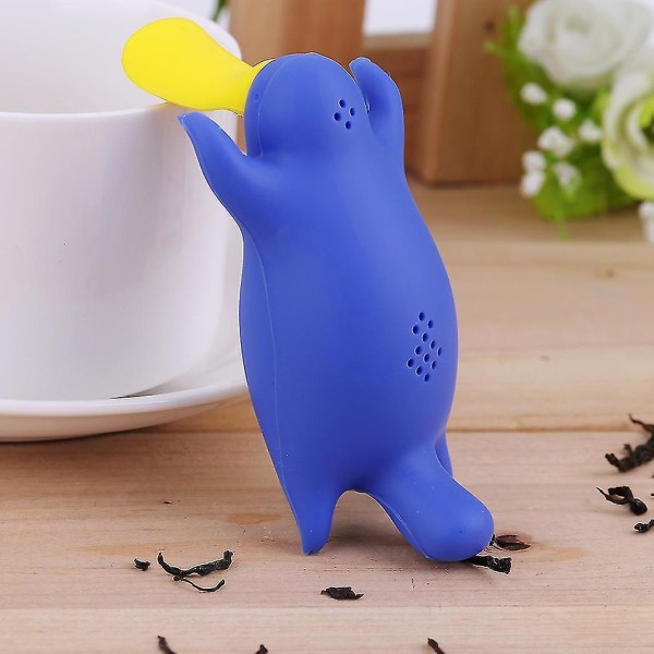 Söt Platypus Shape Tea Silikon Infuser