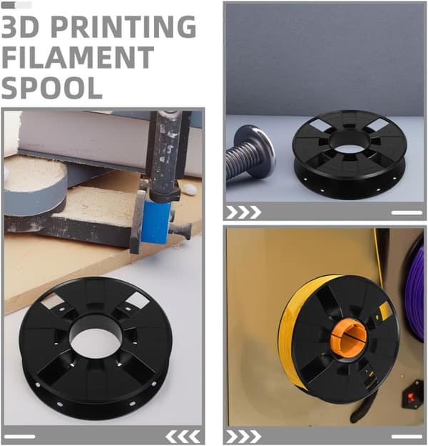 2 stk. kabeloprullerholder til elektriske kabeloprullere 3D-printerkabelvindopbevaring lille holder
